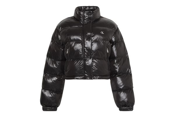 Γυναικείο Puffer Μπουφάν Μαύρο Calvin Klein LV047D504G-UB1